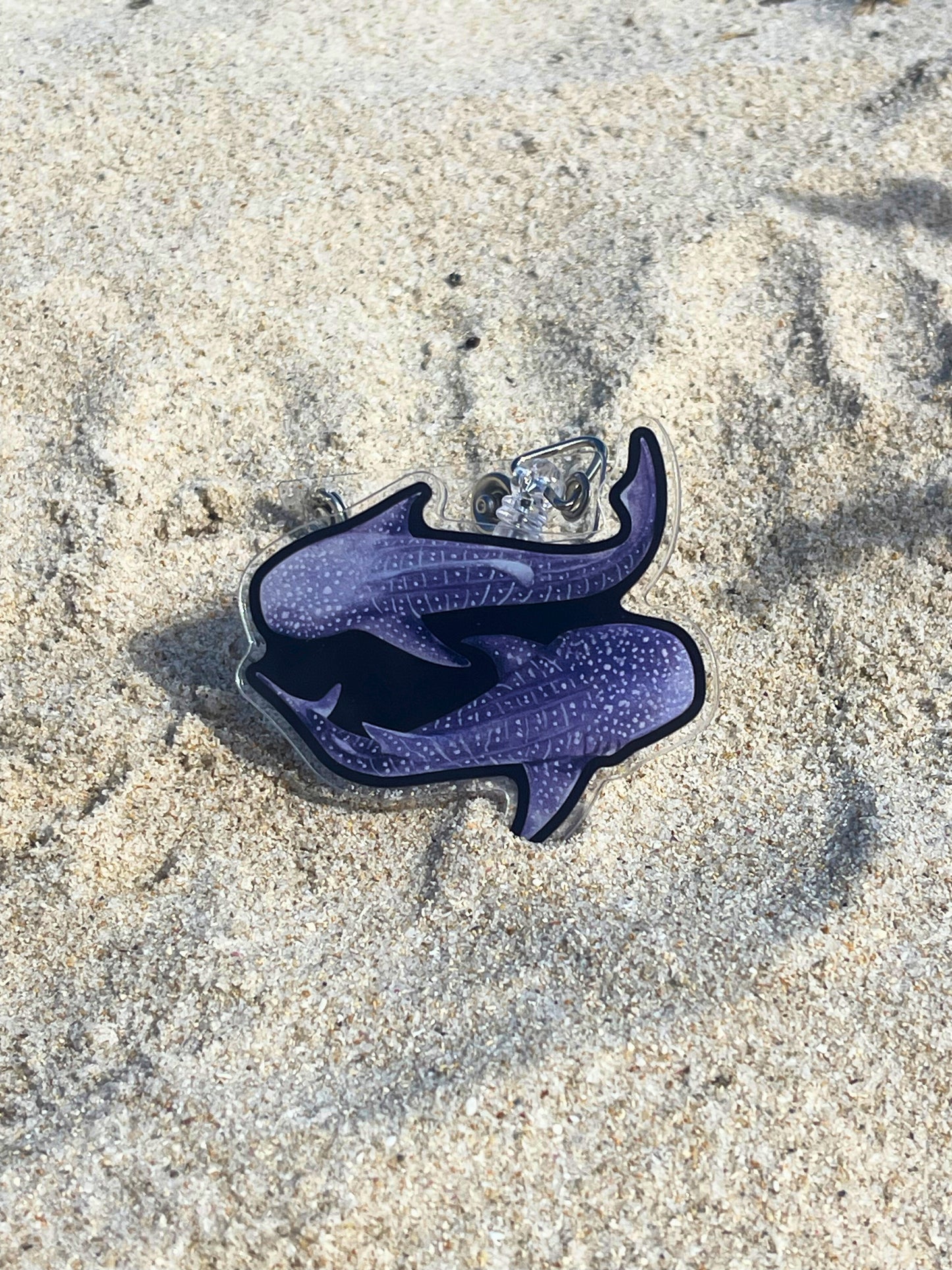 Whale Shark Badge Reel