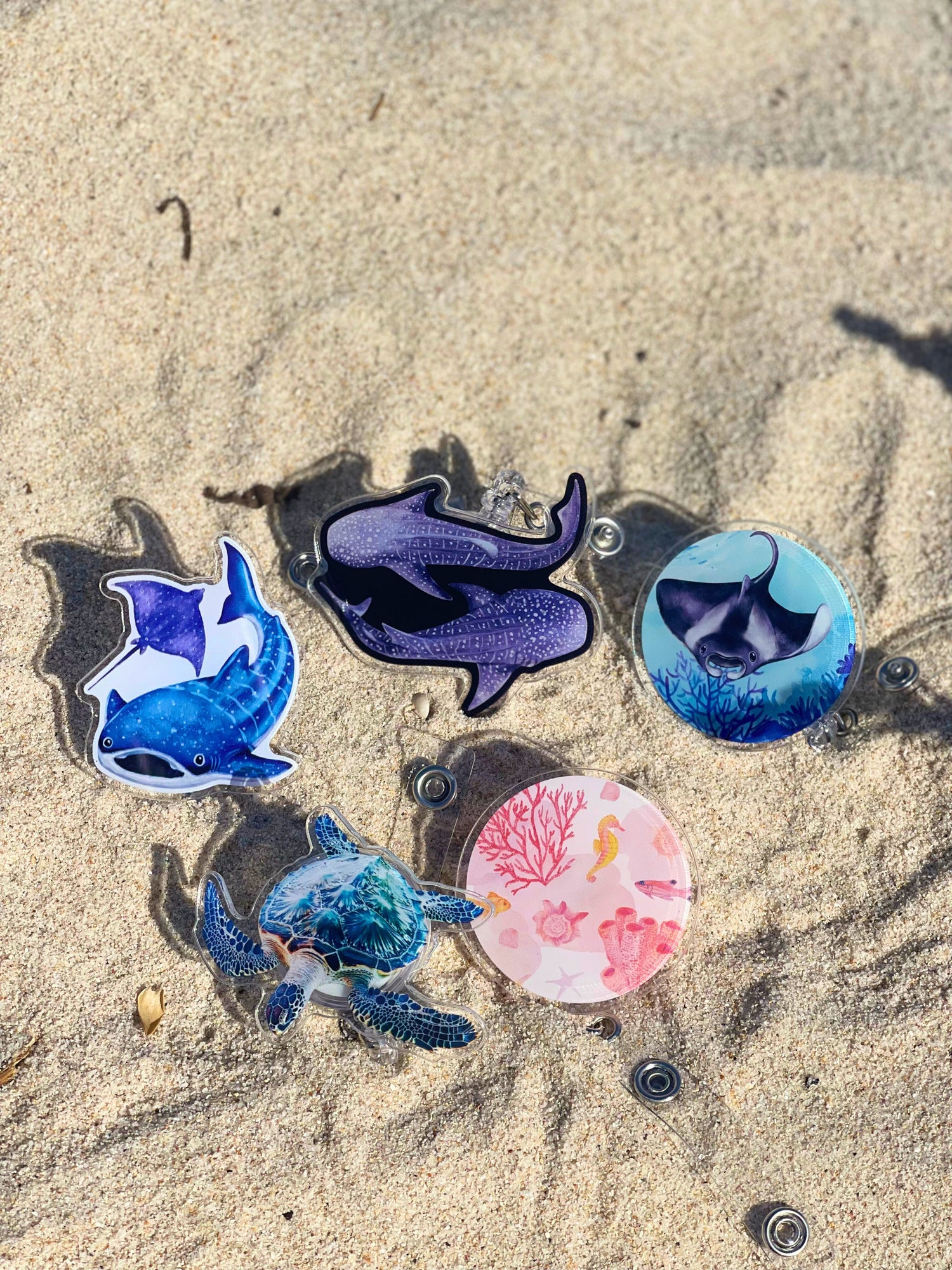 Ocean Life Badge Reels