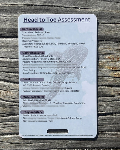 Head to Toe Assessment