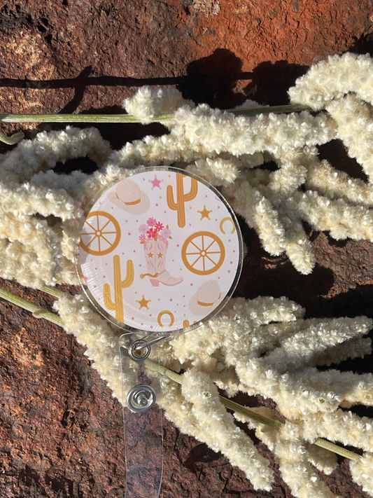 Western Country Badge Reel
